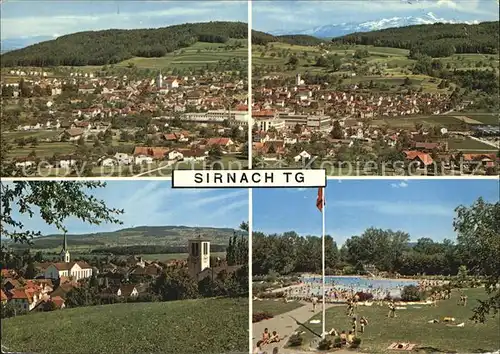 Sirnach Gesamtansichten Freibad Kat. Sirnach