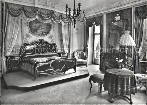 Salenstein TG Schloss Eugensberg Schlafzimmer Kat. Salenstein