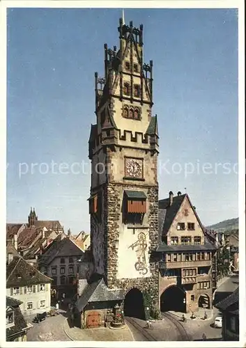 Freiburg Breisgau Schwabentor Kat. Freiburg im Breisgau