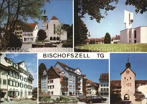 Bischofszell Kirchen Marktplatz Rathaus Kat. Bischofszell