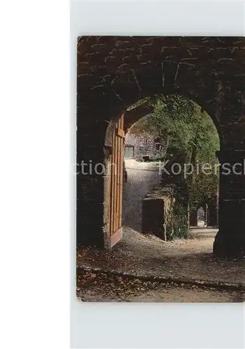 Baden Baden Altes Schloss Portal Kat. Baden Baden