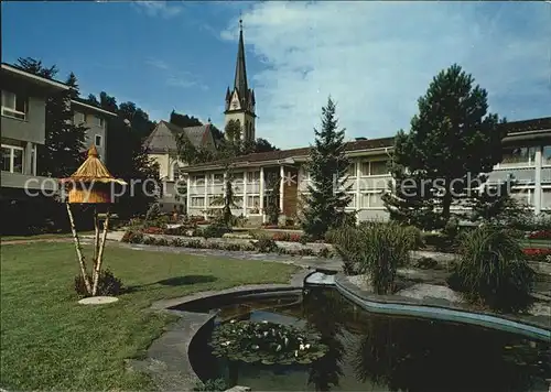 Dussnang Kneipp Kurhaus Parkanlage Kat. Dussnang