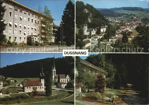 Dussnang Kneipp Kurhaus Park Kirche Ansicht Kat. Dussnang