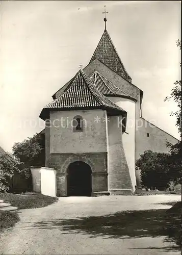 Oberzell Reichenau Sankt Georg Stiftskirche Bodensee Kat. Reichenau Bodensee