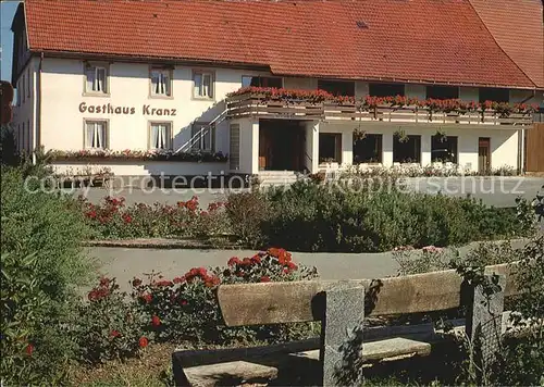 Noeggenschwiel Gasthaus Kreuz Kat. Weilheim