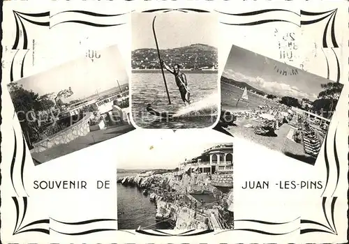 Juan les Pins Strand Wasserski Kat. Antibes