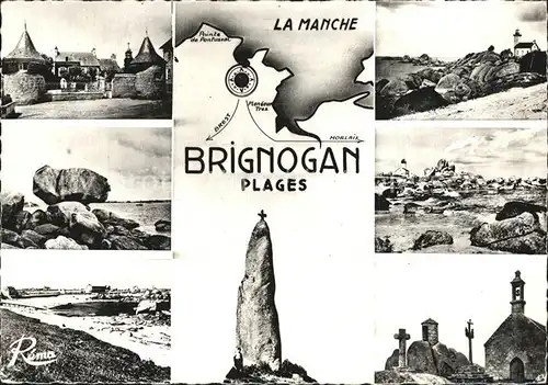 Brignogan Bretagne Phare Rochers  Kat. Brignogan Plage