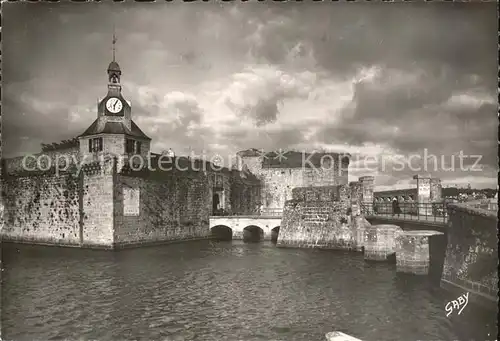 Concarneau Finistere Pont Levis Stadtmauer Kat. Concarneau