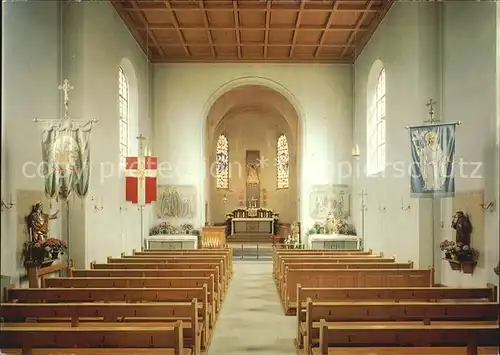 St Pelagiberg Inneres der Wallfahrtskirche Kurhaus Marienburg Kat. St Pelagiberg