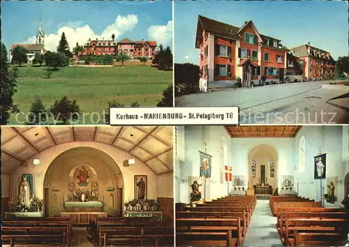 St Pelagiberg Kurhaus Marienburg Kapelle Wallfahrtskirche Kat. St Pelagiberg