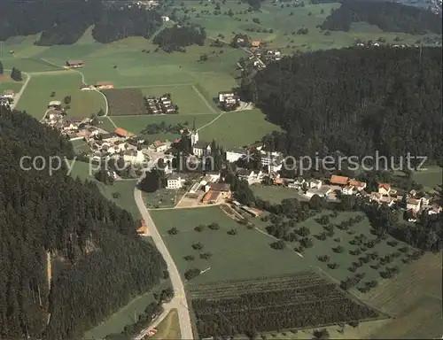 Dussnang Kneipp Kurhaus Haushaltungsschule Fliegeraufnahme Kat. Dussnang