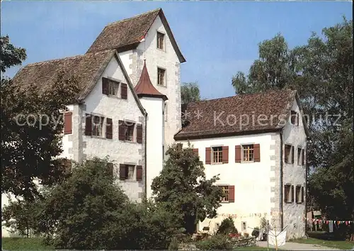 Roggwil TG Schloss Thurgauer Heimatschutz 1989 Kat. Roggwil TG