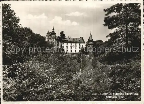 Steinegg Huettwilen TG Kurhaus Schloss Kat. Huettwilen