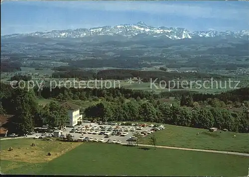 Hosenruck Hotel Nollen Alpenpanorama Fliegeraufnahme Kat. Hosenruck