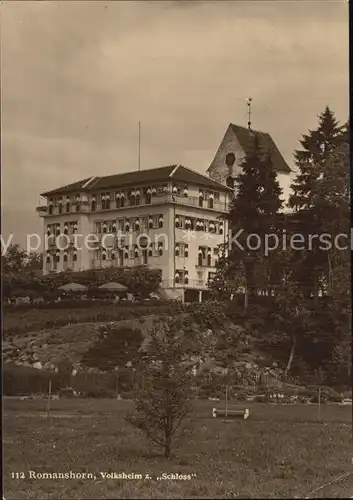 Romanshorn Bodensee Volksheim zum Schloss