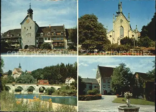 Bischofszell Bogenturm Kirche Thurbruecke Schloss Kat. Bischofszell