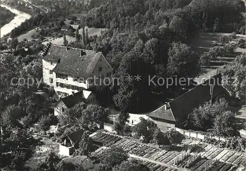 Hohentannen TG Schloss Oetlishausen Fliegeraufnahme Kat. Hohentannen
