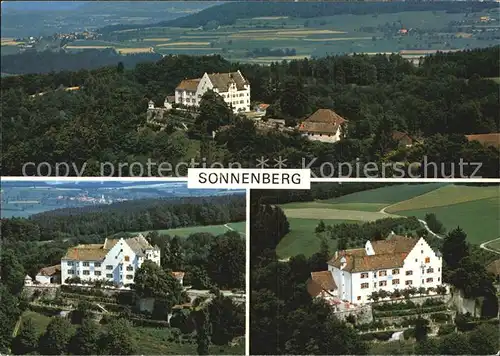 Stettfurt Schloss Sonnenberg Fliegeraufnahme Kat. Stettfurt