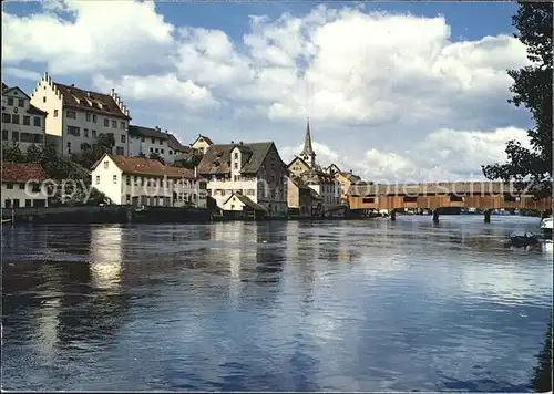 Diessenhofen Rheinbruecke Kat. Diessenhofen