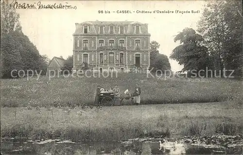 Cassel Nord Chateau d'Oxelaere Facade Sud / Cassel /Arrond. de Dunkerque