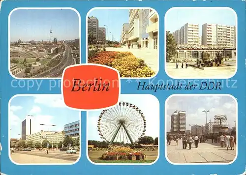 Berlin Leipziger  Greifswalder  Friedrichstrasse Alexanderplatz Kat. Berlin