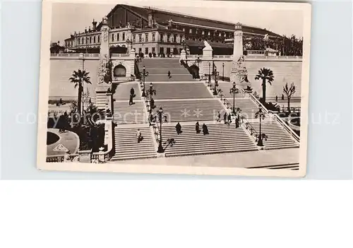 Marseille L`Escalier Monumental de la Gare Kat. Marseille