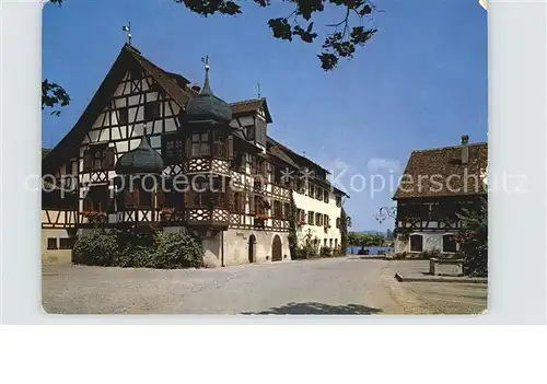 Gottlieben Restaurant Waaghaus Drachenburg Kat. Gottlieben