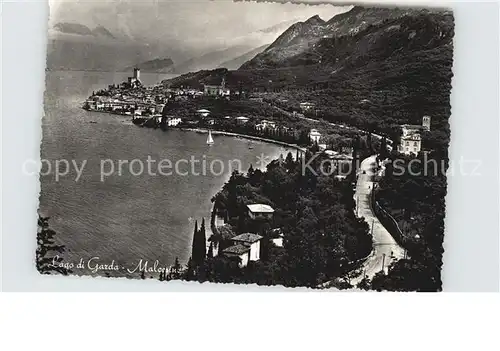 Malcesine Lago di Garda Teilansicht  Kat. Malcesine