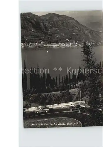 Salo Lago di Garda Vedutta Dalle Zette Kat. 