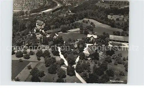 Hohentannen TG Fliegeraufnahme Schloss Oetlishausen Kat. Hohentannen