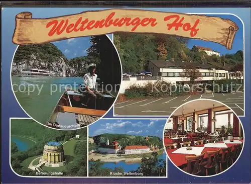 Kelheim Weltenburger Hof Kat. Kelheim Donau