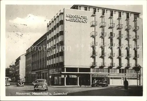 Hannover Messehotel und Luisenhof Kat. Hannover