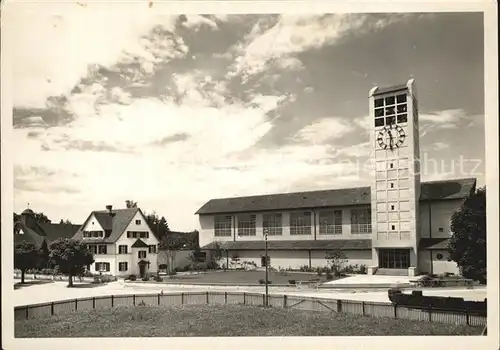 Amriswil TG Kirche mit Pfarrhaus Kat. Amriswil