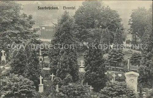 Saarbruecken Ehrental Friedhof Kat. Saarbruecken