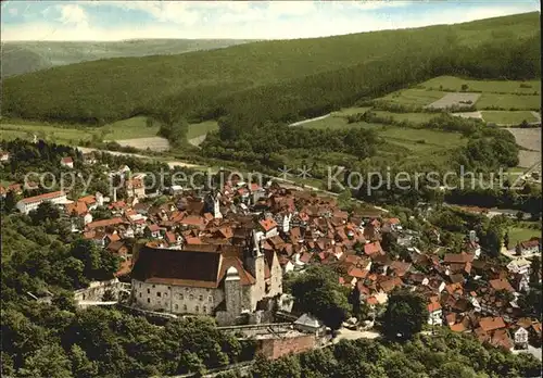 Spangenberg Hessen Fliegeraufnahme Kat. Spangenberg