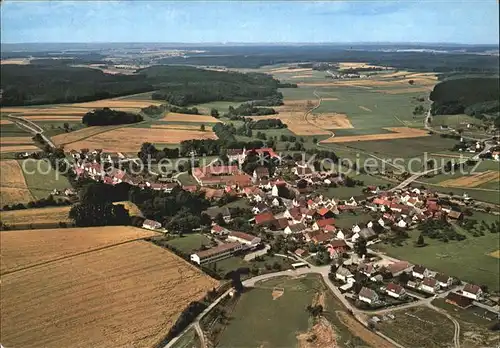 Gutenzell Fliegeraufnahme Kat. Gutenzell Huerbel