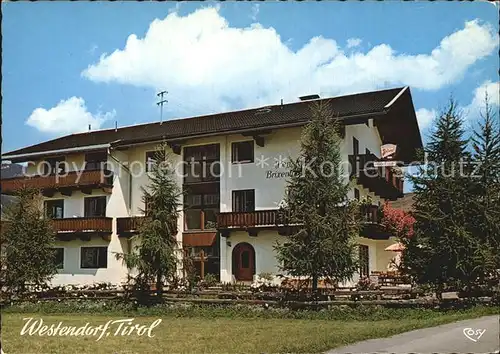 Westendorf Tirol Pension Brixentalerhof  Kat. Westendorf