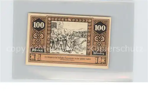 Wilsnack Bad 100 Pfennig Kat. Bad Wilsnack