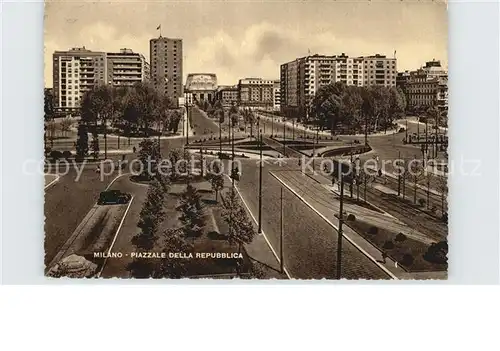 Milano Piazzale della Repubblica Kat. Italien