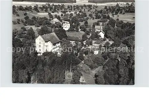 Hohentannen TG Fliegeraufnahme Schloss Oetlishausen Kat. Hohentannen