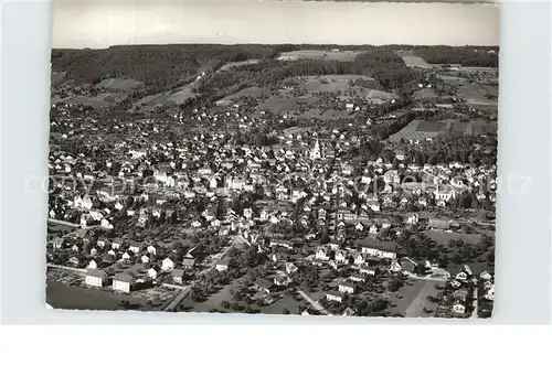 Weinfelden Fliegeraufnahme mit Ottenberg Kat. Weinfelden