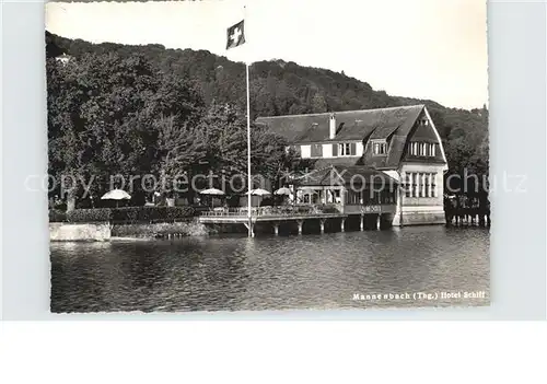 Mannenbach Salenstein am Untersee Hotel Schiff Kat. Mannenbach Salenstein