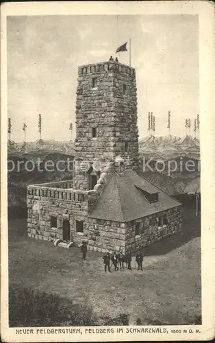 Feldberg Schwarzwald Neuer Feldbergturm Kat. Feldberg (Schwarzwald)