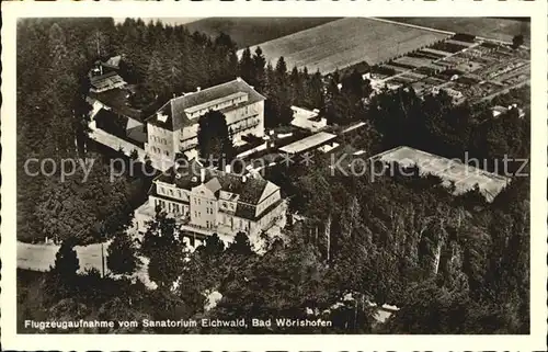 Bad Woerishofen Fliegeraufnahme Sanatorium Eichwald Kat. Bad Woerishofen