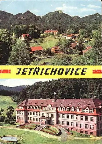 Jetrichovice Ortsansichten  Kat. Dittersbach