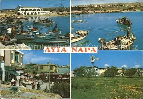 Ayia Napa Agia Napa Hafen Ortspartie Kat. Zypern cyprus