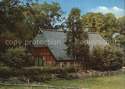 Lueneburger Heide Heidehaus Kat. Walsrode