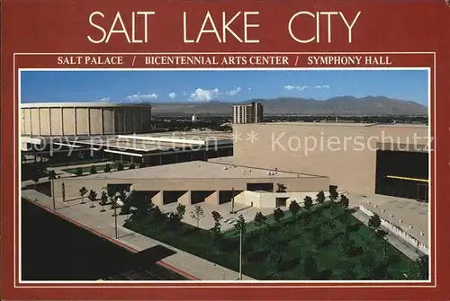 Salt Lake City The Saltpalace Kat. Salt Lake City