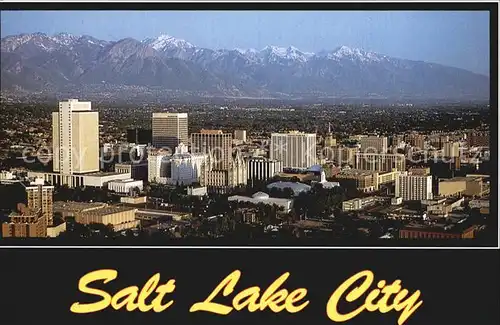 Salt Lake City Fliegeraufnahme Kat. Salt Lake City