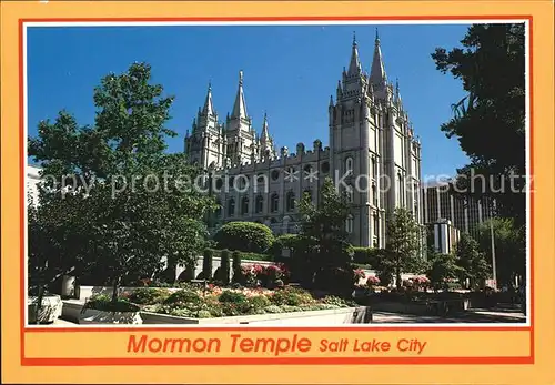 Salt Lake City Mormon Temple Kat. Salt Lake City